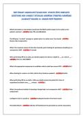 EMT FISDAP CArDIology ExAM 2026 UPDATE WITH CoMPlETE&NewLine;QUESTIoNS AND CorrECT DETAIlED ANSWErS &lpar;VErIFIED ANSWErS&rpar;&NewLine;&vert;AlrEADy grADED A&plus;&vert;BrAND NEW VErSIoN&excl;&excl; 