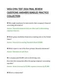 WGU D196 TEST 2026 FINAL REVIEW&NewLine;QUESTIONS ANSWERS BUNDLED PRACTICE&NewLine;COLLECTION