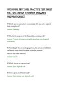 WGU D196 TEST 2026 PRACTICE TEST SHEET&NewLine;FULL SOLUTIONS CORRECT ANSWERS&NewLine;PREPARATION SET