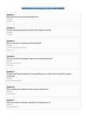 AAPD QE Board Exam Questions with Correct Answers