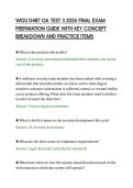 WGU D487 OA TEST 3 2026 FINAL EXAM&NewLine;PREPARATION GUIDE WITH KEY CONCEPT&NewLine;BREAKDOWN AND PRACTICE ITEMS