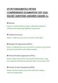 ATI RN FUNDAMENTALS RETAKE CERTIFICATION &NewLine;EVALUATION EXAMS 2026 COMPLETE &NewLine;QUESTIONS AND ANSWERS GUARANTEED TO &NewLine;PASS 