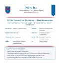 DaVita PCT Final Exam  &lpar;Latest 2026&sol;2027 Update&rpar; &vert; Complete Q&A with Verified Answers and Detailed Rationales &vert; Hemodialysis&comma; Water Treatment&comma; Vascular Access&comma; Infection Control&comma; Emergency Protocols &vert; A&plus; Graded