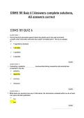 Liberty University &ndash; COMS 101 Quiz 6 Complete Verified Solutions with Correct Answers & Rationales &lpar;Updated 2026 Edition&comma; 100&percnt; Accuracy&rpar;