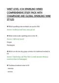 WSET LEVEL 4 D4 SPARKLING WINES&NewLine;COMPREHENSIVE STUDY PACK WITH&NewLine;CHAMPAGNE AND GLOBAL SPARKLING WINE&NewLine;STYLES