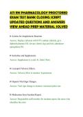ATI RN NUTRITION PROCTORED FINAL &NewLine;EXAM CLOSING SCRIPT UPDATED &NewLine;QUESTIONS AND ANSWERS VIEW AHEAD &NewLine;PREP MATERIAL SOLVED