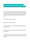 BMAL 590 FINAL STUDY GUIDE 2026 &NewLine;COMPLETE QUESTIONS AND ANSWERS&period;