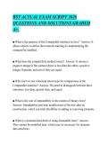 BST ACTUAL EXAM SCRIPT 2026 &NewLine;QUESTIONS AND SOLUTIONS GRADED &NewLine;A&plus;&period; 