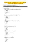 Updated&sol;Latest The Human Body in Health and Illness 6th Edition Barbara Herlihy Test Bank Complete All Chapters Comprehensive Anatomy and Physiology Resource Practice Questions Answers Rationales Clinical Applications Body Systems Exam Review Study Guide 
