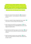 NC BLET Firearms Safety&comma; Handling&comma; and Use in Law &NewLine;Enforcement Comprehensive Resource To Help You Ace &NewLine;2026-2027 Exams Includes Frequently Tested Questions &NewLine;With ELABORATED 100&percnt; Correct COMPLETE SOLUTIONS &NewLine;Guaranteed Pass First Attempt&excl;&excl; Current Updat
