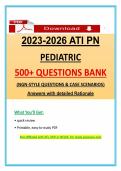 ATI PN Predictor Exit Exam&lpar;2026&rpar; &vert; NGN-Style Questions & Case Scenarios &vert; Ati Exit Exam &vert; 100&percnt; Verified Graded A&plus;