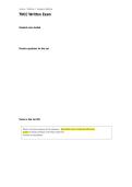TNCC Written Exam