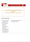 ICC California UST Service Technician Exam 400 Questions and Answers &lpar;PDF&rpar; &vert; 2026 &vert; UST Certification