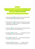 ICRM Part 4  &NewLine;Comprehensive Resource To Help You Ace 2026-2027 Exams &NewLine;Includes Frequently Tested Questions With ELABORATED &NewLine;100&percnt; Correct COMPLETE SOLUTIONS &NewLine;Guaranteed Pass First Attempt&excl;&excl; Current Update&excl;&excl; 