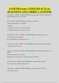 ANTH 205 Exam 3 UPDATED ACTUAL &NewLine;QUESTIONS AND CORRECT ANSWERS