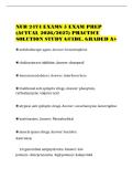 NUR 2474 EXAMS 5 EXAM PREP&NewLine;&lpar;ACTUAL 2026&sol;2027&rpar; PRACTICE&NewLine;SOLUTION STUDY GUIDE&period; GRADED A&plus;