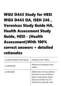 WGU D443 Chat questions WIth 100- accurate solutions 2026-2027