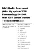 WGU D443 Chat questions WIth 100- accurate solutions 2026-2027