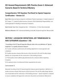 ICC General Requirements &lpar;GR&rpar; Practice Exam 3&colon; Advanced&NewLine;Scenario-Based & Technical Mastery&NewLine;Comprehensive 150-Question Test Bank for Special Inspector&NewLine;Certification &ndash; Version 3&period;0
