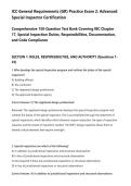 ICC General Requirements &lpar;GR&rpar; Practice Exam 2&colon; Advanced&NewLine;Special Inspector Certification&NewLine;Comprehensive 150-Question Test Bank Covering IBC Chapter&NewLine;17&comma; Special Inspection Duties&comma; Responsibilities&comma; Documentation&comma;&NewLine;and Code Compliance