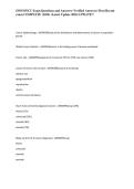 ONS&sol;ONCC Exam Questions and Answers &lpar;Verified Answers&rpar; Most Recent exam COMPLETE &lpar;2026&rpar; &lpar;Latest Update 2026&rpar; UPDATE&excl;&excl;