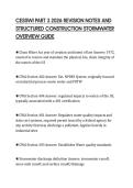 CESSWI PART 3 2026 REVISION NOTES AND &NewLine;STRUCTURED CONSTRUCTION STORMWATER &NewLine;OVERVIEW GUIDE