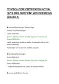 CFI FMVA EXAM 2 2026 EXAM PREPARATION &NewLine;PACK KEY EXCEL MODELING AND VALUATION &NewLine;TECHNIQUES WITH SAMPLE QUESTIONS 