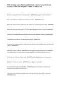 EPIC Training Exam &lpar;2025&rpar; Exam Questions & Answers &vert; Latest Already Graded A&plus; UPDATE 2025&vert;2026&excl;&excl; STUDY GUIDE EXAM&NewLine;