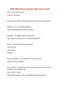MIBO 3500 Exam 5 &num;1 Questions with correct answers