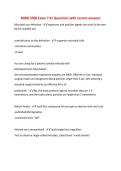 MIBO 3500 Exam 7 &num;1 Questions with correct answers