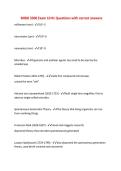 MIBO 3500 Exam 10 &num;1 Questions with correct answers&NewLine;
