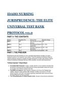 S-Tier Idaho Nursing Jurisprudence & NHA Test Bank 2026&sol;2027 &vert; 44&plus; Elite Board-Prep QA Simulations