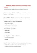 MIBO 3500 Module 2 Exam &num;1 Questions with correct&NewLine;answers