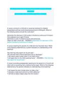 ATI RN Nursing Care of Children Final EXAM LATEST UPDATE &NewLine;2026&sol;2027  &NewLine;QUESTIONS AND VERIFIED ANSWERS AGRADE