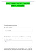PSY 309 ACTIVITIES QUESTIONS AND CORRECT ANSWERS