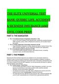 2026&sol;2027 S-Tier AMF Universal Test Bank&colon; Quebec Life&comma; Accident & Sickness Insurance &lpar;CCQ Prep&rpar;