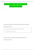 PSY 309 EXAM 3 QUESTIONS AND CORRECT ANSWERS