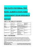 Alberta State Farm Assessment Exam Test Bank 2026&sol;2027 &vert; S-Tier Master Blueprint&colon; SPF-1&comma; DCPD & Claims Adjudication &lpar;19&plus; Elite Q&A&rpar;