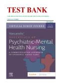 Varcarolis' Essentials of Psychiatric Mental Health Nursing &vert; Complete Study Notes&comma; Chapter Summaries & NCLEX Exam Review