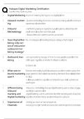 HubSpot Digital Marketing Certification 2025 &vert; Score 100&percnt; &vert; New Version Study Guide & Practice Exam &vert; Inbound Marketing Test Bank
