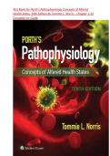 Test Bank for Porth's Pathophysiology Concepts of Altered&NewLine;Health States 10th Edition By Tommie L&period; Norris &vert; ISBN-13&NewLine;978-1496377555 &vert;  Complete A&plus; Guide