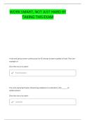 PSY 309 EXAM 3 QUESTIONS AND CORRECT ANSWERS