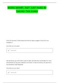 PSY 309 QUESTIONS AND CORRECT ANSWERS