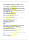 School law WGU D017  questions verified with correct answers