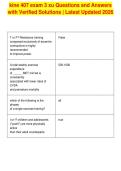 kine 407 exam 3 xu Questions and Answers&NewLine;with Verified Solutions &vert; Latest Updated 2026