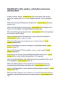 WGU C213 PA & OA Study Guide with verified with correct &NewLine;answers 2026&sol;2027 version 