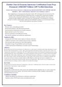 Florida Class K Firearms Instructor Certification Exam 2026-2027 QUESTIONS AND ANSWERS ALREADY&NewLine;GRADED A&plus;&period; 100&percnt; Verified Solutions &vert; Updated Per Latest Guidelines &vert; Graded A&plus;