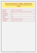 WGU C715 Organizational Behavior Exam Questions & Answers &lpar;A&plus; Graded&rpar; &ndash; Premium 200 Q&A Objective Assessment Bank