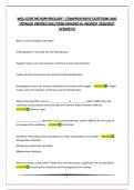 WGU D236 PATHOPHYSIOLOGY &vert; COMPREHENSIVE QUESTIONS AND DETAILED VERIFIED SOLUTIONS&vert;GRADED A&plus;&vert;NEWEST 2026&sol;2027 UPDATE&excl;&excl;&excl;&excl;