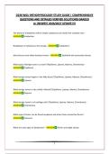 D236 WGU PATHOPHYSIOLOGY STUDY GUIDE &vert; COMPREHENSIVE QUESTIONS AND DETAILED VERIFIED SOLUTIONS&vert;GRADED A&plus;&vert;NEWEST 2026&sol;2027 UPDATE&excl;&excl;&excl;&excl;